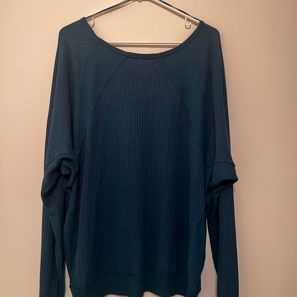 Free People waffle knit top - Picture 5 of 5